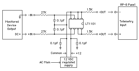 DC amplifer schematic