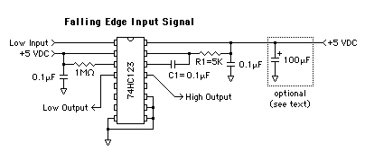 schematic for falling edge detection